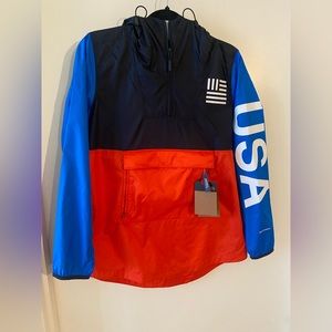 NEW USA 🇺🇸 Womens The North Face IC Anorak USA Olympics Jacket $89 Size XS NWT